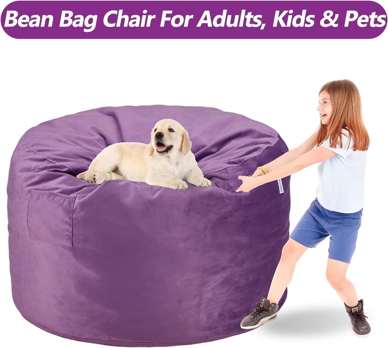 Memory Foam Filled Bean Bag Chair Review