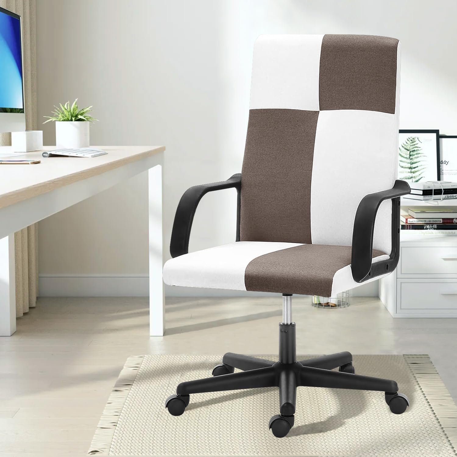 Khaki/White Office Chair Review